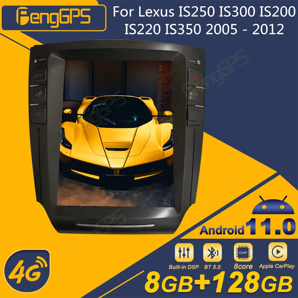 For Lexus IS250 IS300 IS200 IS220 IS350 2005 - 2012 Tesla Screen Android Car Radio 2Din Stereo Receiver Autoradio Multimedia
For Lexus IS250 IS300 IS200 IS220 IS350 2005 - 2012 Tesla Screen Android Car Radio 2Din Stereo Receiver Autoradio Multimedia