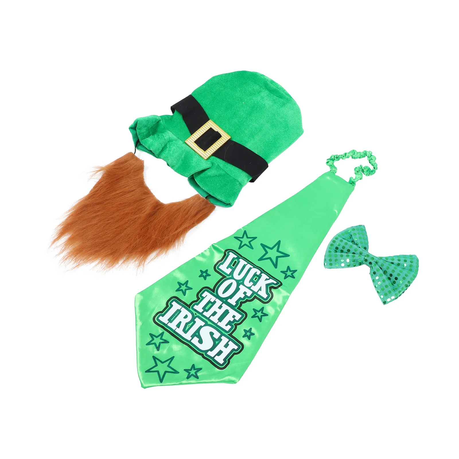 Scarf Sets St Paddys Day Accessories Headband Set Hat Beard Gifts Party Favor Sequins St. Patrick's Day
Scarf Sets St Paddys Day Accessories Headband Set Hat Beard Gifts Party Favor Sequins St. Patrick's Day
