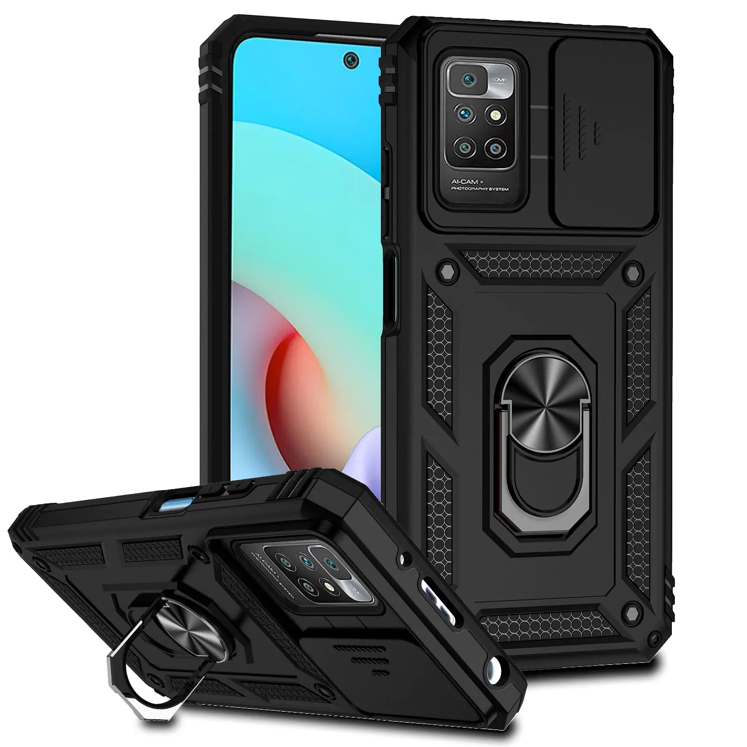 Чехол для Redmi 10 9A Redmi Note 11S 11 Pro, магнитная защита объектива военного класса, чехол с подставкой для Xiaomi Mi 11T Poco X3 Pro
Чехол для Redmi 10 9A Redmi Note 11S 11 Pro, магнитная защита объектива военного класса, чехол с подставкой для Xiaomi Mi 11T Poco X3 Pro