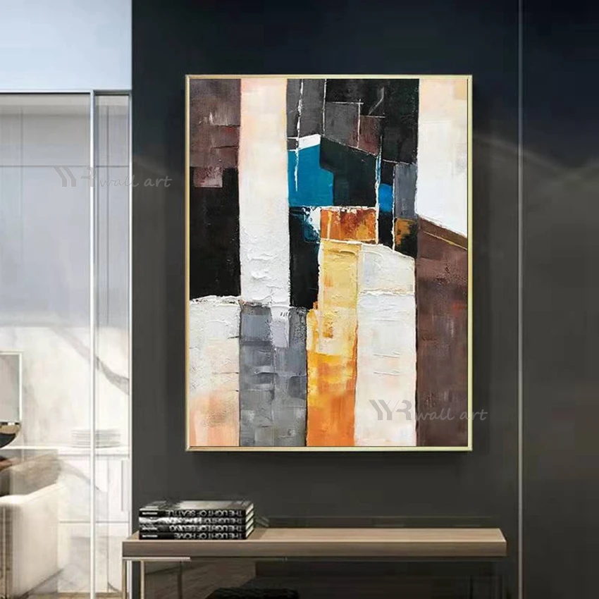 Настенный декор, плакат ручной работы, абстрактное искусство, картина маслом, современная акриловая Безрамная подвесная картина, гостиная, ...
Настенный декор, плакат ручной работы, абстрактное искусство, картина маслом, современная акриловая Безрамная подвесная картина, гостиная, ...