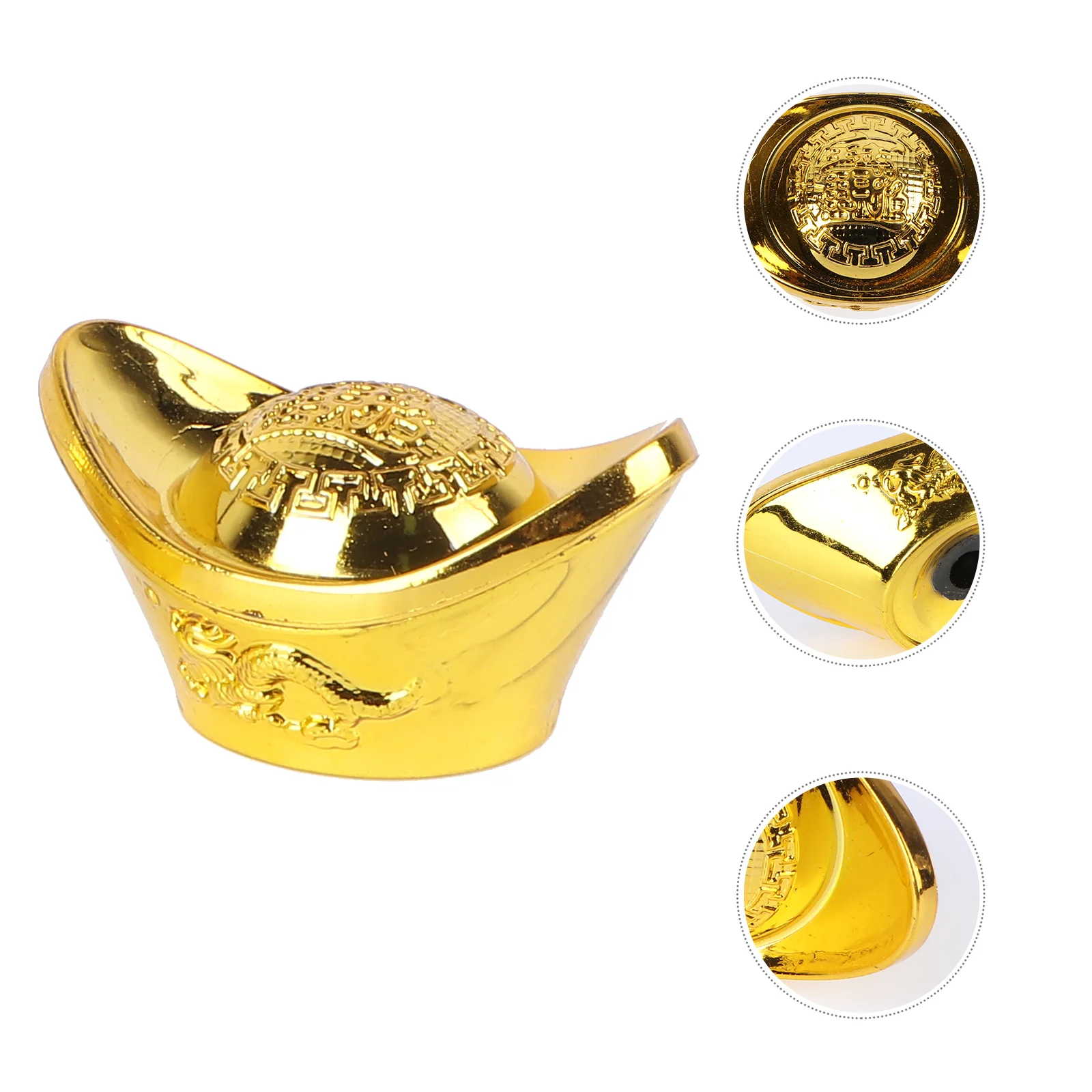 12PCS Gold Ingot Decor for Wealth Luck Home Office Decor Money Luck Gold Ingot
12PCS Gold Ingot Decor for Wealth Luck Home Office Decor Money Luck Gold Ingot
