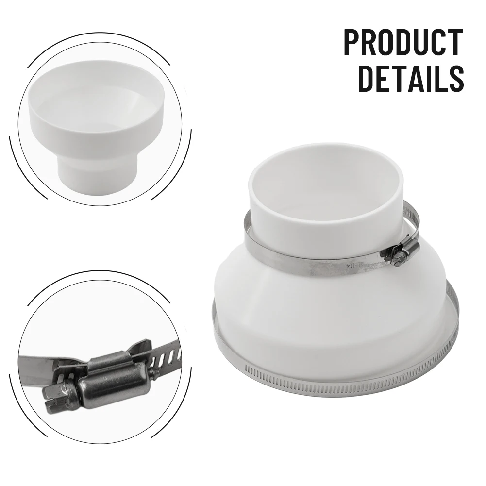 Ventilation Tube Connector Adapter Connector Brand New Igh Quality Stainless Steel Clamp Ventilation Hose Connector
Ventilation Tube Connector Adapter Connector Brand New Igh Quality Stainless Steel Clamp Ventilation Hose Connector