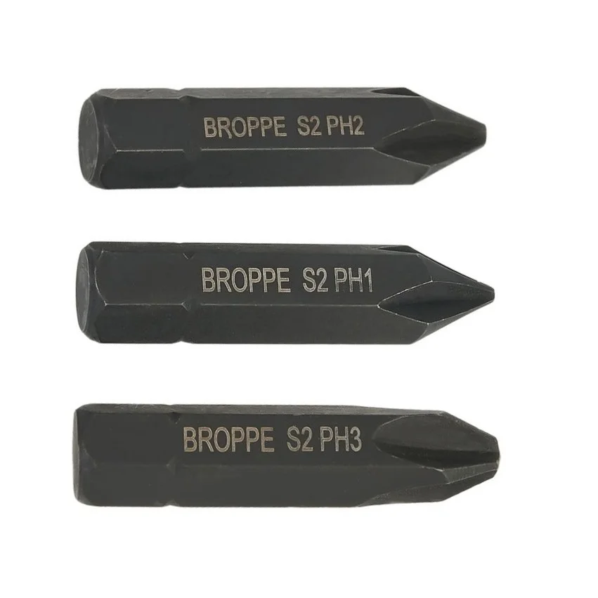 Hex Shank Cross Impact Electric Screwdriver Bits Set PH1 PH2 PH3 8mm Hex Shank Cross Phillips Electric Magnetic Bits
Hex Shank Cross Impact Electric Screwdriver Bits Set PH1 PH2 PH3 8mm Hex Shank Cross Phillips Electric Magnetic Bits