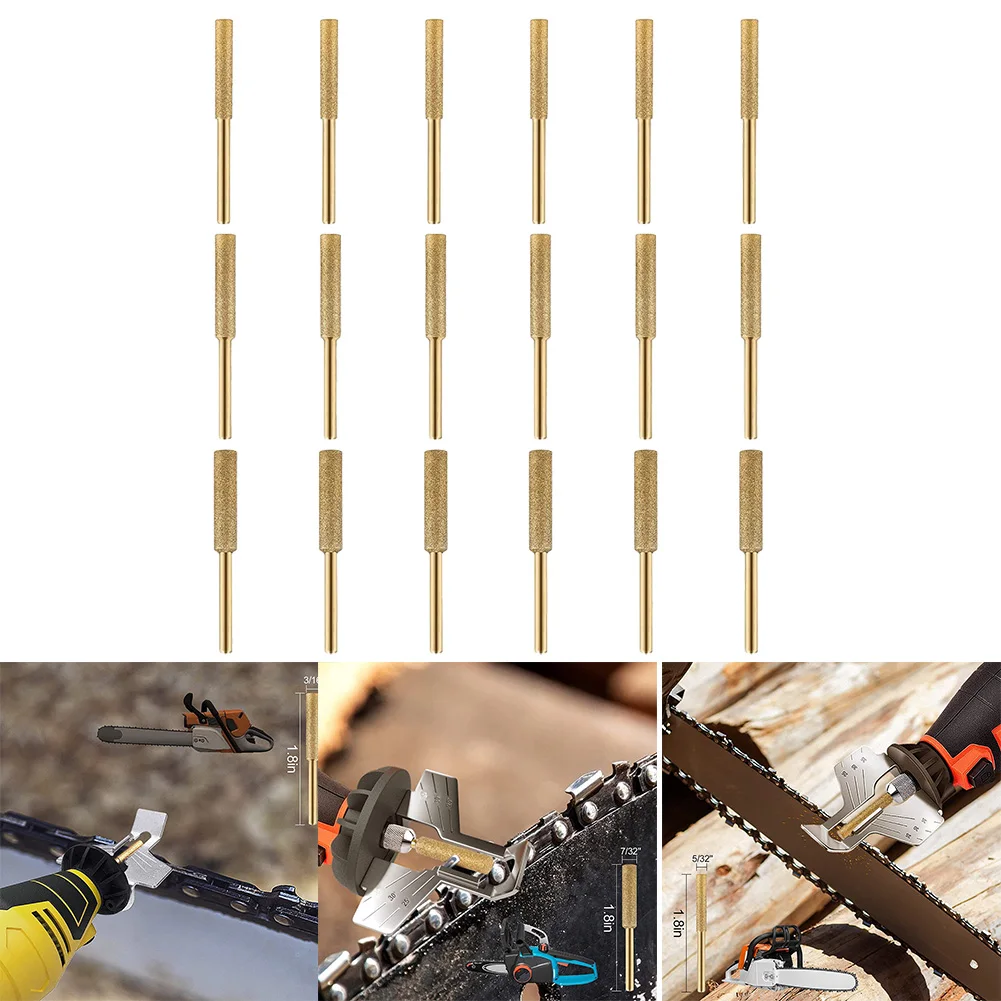 Diamond Coated 5/32'' 3/16'' 7/32''Chainsaw Sharpener Stone File Chain Saw Sharpening Carving Burr Stone File Grinding Tools
Diamond Coated 5/32'' 3/16'' 7/32''Chainsaw Sharpener Stone File Chain Saw Sharpening Carving Burr Stone File Grinding Tools