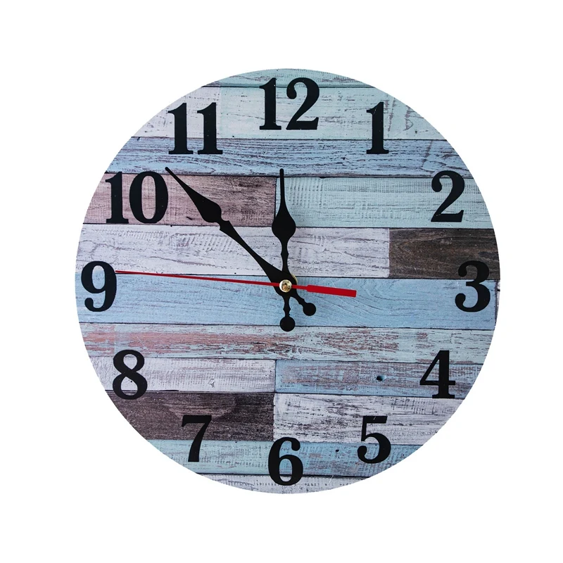 Wooden Wall Clock Silent Non-Ticking , Battery Operated, Vintage Round Rustic Coastal Wall Clocks Decorative 10 Inch
Wooden Wall Clock Silent Non-Ticking , Battery Operated, Vintage Round Rustic Coastal Wall Clocks Decorative 10 Inch