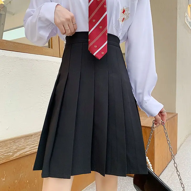 Lengthened Version Pleated Skirt For Women's Fat Suit Fabric Short With High Waist And Slim Font, Large Size Academic Styl
Lengthened Version Pleated Skirt For Women's Fat Suit Fabric Short With High Waist And Slim Font, Large Size Academic Styl