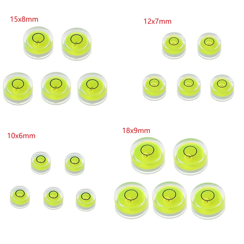 5pcs Round Bubble Level Spirit Level Bullseye Gauge Measurement Instrument For Household Diy Renovation Hand Tools Acrylic
5pcs Round Bubble Level Spirit Level Bullseye Gauge Measurement Instrument For Household Diy Renovation Hand Tools Acrylic