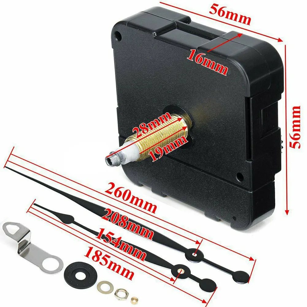 Home Clock Movement Mechanism Décor With Hands Energy Efficient PVC Repair Tool Kit Replacement 1.5 V High Quality
Home Clock Movement Mechanism Décor With Hands Energy Efficient PVC Repair Tool Kit Replacement 1.5 V High Quality
