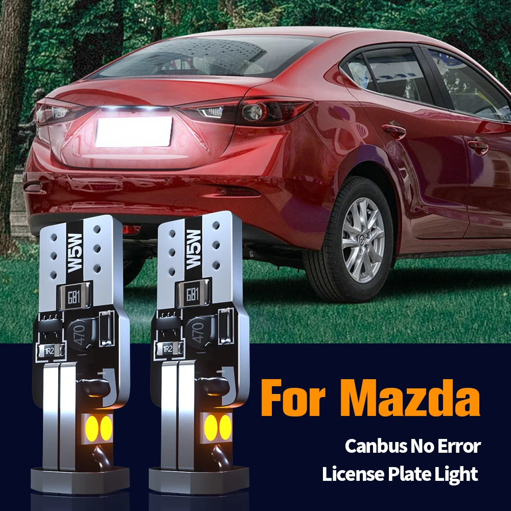 2x LED License Plate Light Bulb Lamp W5W T10 For Mazda 2 DY DE DH DL DJ 3 BK BL BM BN 5 6 GG GH GJ CX-3 CX-5 CX-7 CX-9 MX-5 RX-8
2x LED License Plate Light Bulb Lamp W5W T10 For Mazda 2 DY DE DH DL DJ 3 BK BL BM BN 5 6 GG GH GJ CX-3 CX-5 CX-7 CX-9 MX-5 RX-8