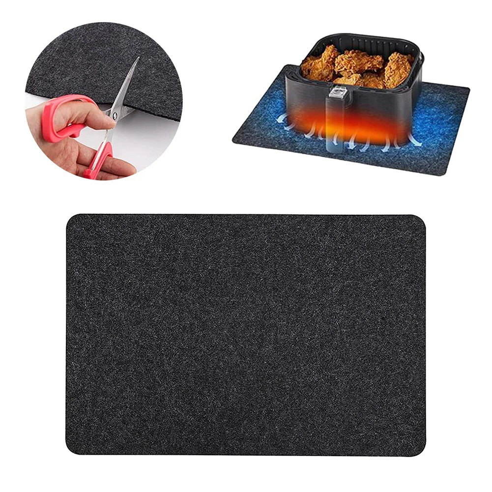 Kitchen Tools Felt Pad Washable 1pcs 2 IN 1 2mm Air Fryer Black Heat Resistant Pad Insulation Kitchen Countertop
Kitchen Tools Felt Pad Washable 1pcs 2 IN 1 2mm Air Fryer Black Heat Resistant Pad Insulation Kitchen Countertop