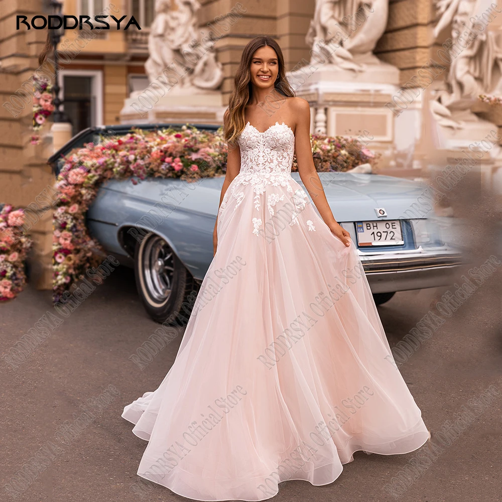 RODDRSYA Light Champagne Wedding Dress 2023 Sweetheart Sleeveless A-Line Bride Gowns Sexy Zipper Back Applique vestido de novia
RODDRSYA Light Champagne Wedding Dress 2023 Sweetheart Sleeveless A-Line Bride Gowns Sexy Zipper Back Applique vestido de novia