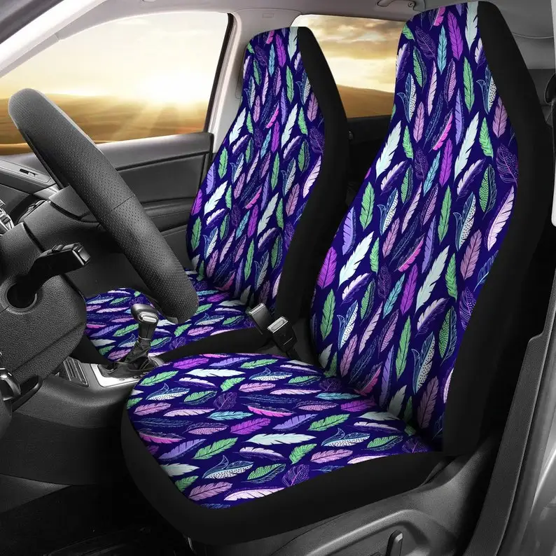 Purple Green Feathers Car Seat Covers Pair, 2 Front Seat Covers, Car Seat Protector, Car Accessories
Purple Green Feathers Car Seat Covers Pair, 2 Front Seat Covers, Car Seat Protector, Car Accessories