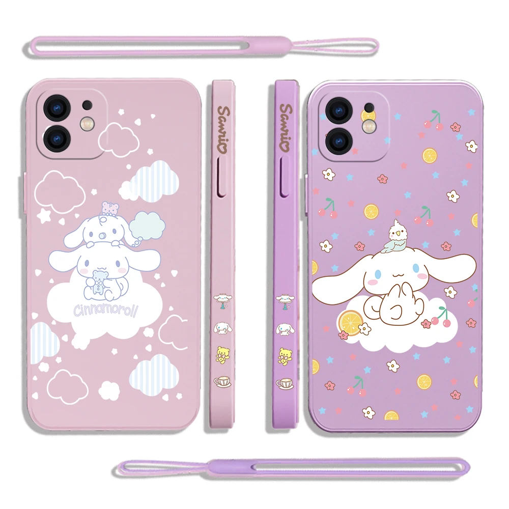 Sanrio Cinnamoroll Phone Case For Samsung Galaxy S22 S21 S20 Ultra Plus FE S10 S9 S10E Note 20 ultra 10 9 Cover with Hand Strap 
Sanrio Cinnamoroll Phone Case For Samsung Galaxy S22 S21 S20 Ultra Plus FE S10 S9 S10E Note 20 ultra 10 9 Cover with Hand Strap