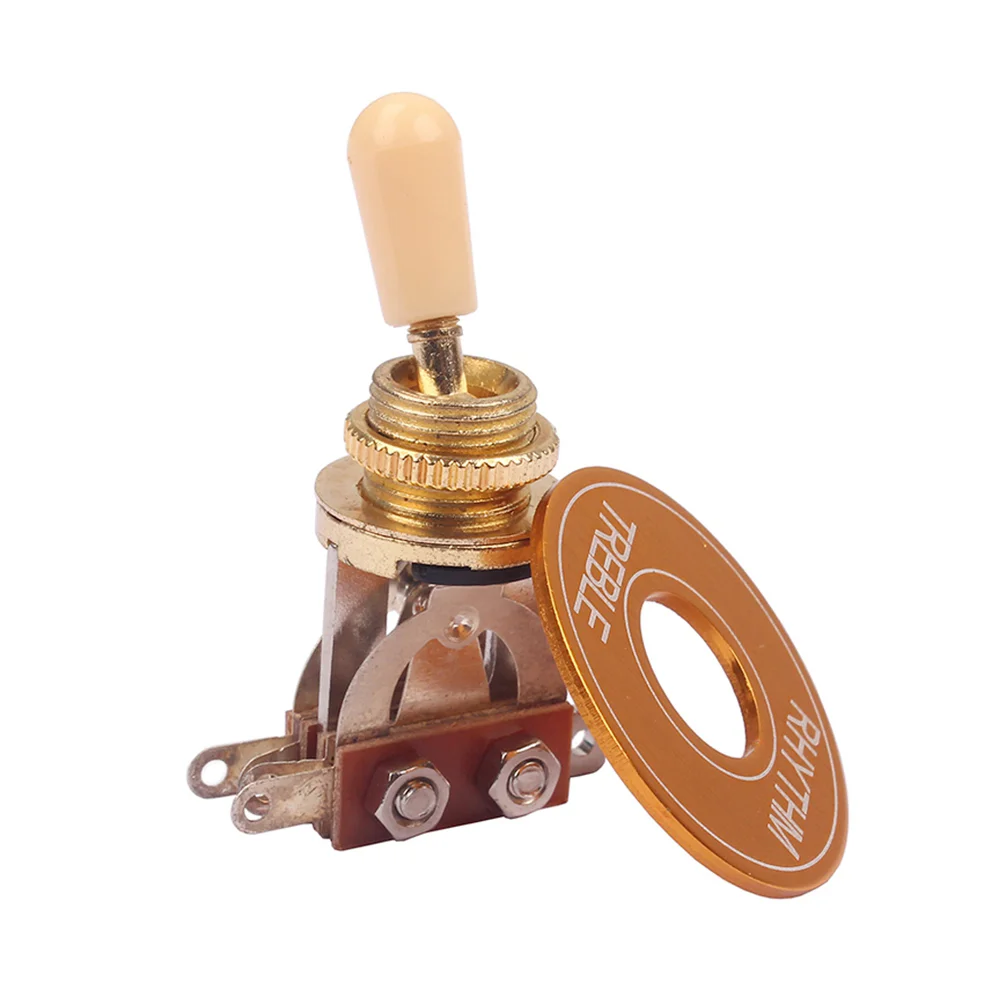 Switch Guitar Toggle Selector Way Electric Bridge Strat Accessory Plate Acoustic Parts Three Part 3 Ring Treble Rhythm Paul
Switch Guitar Toggle Selector Way Electric Bridge Strat Accessory Plate Acoustic Parts Three Part 3 Ring Treble Rhythm Paul