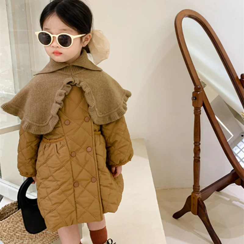 Girls Coat Jacket Cotton Outwear Overcoat 2022 Khaki Warm Thicken Velvet Winter Christmas Gifts Children's Clothing
Girls Coat Jacket Cotton Outwear Overcoat 2022 Khaki Warm Thicken Velvet Winter Christmas Gifts Children's Clothing