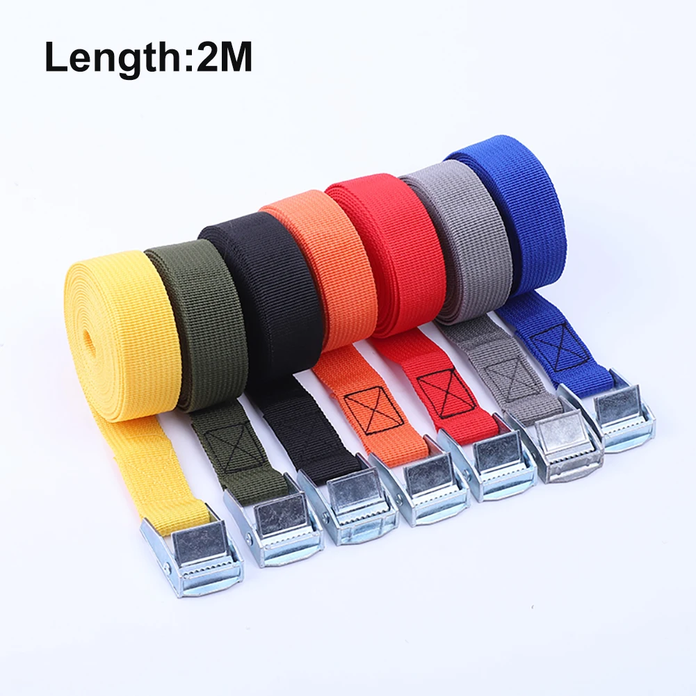 2 Meter Buckle Tie-Down Belt Cargo Straps Strong Ratchet Belt for Luggage Bag Metal Buckle Cargo Straps for Car Motorcycle Bike
2 Meter Buckle Tie-Down Belt Cargo Straps Strong Ratchet Belt for Luggage Bag Metal Buckle Cargo Straps for Car Motorcycle Bike