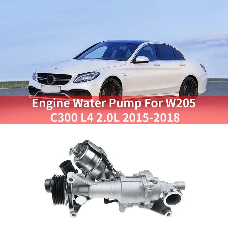 Автомобильный водяной насос двигателя для Mercedes-Benz W205 C300 L4 2.0l 2015-2018 2742001407 2742000800
Автомобильный водяной насос двигателя для Mercedes-Benz W205 C300 L4 2.0l 2015-2018 2742001407 2742000800