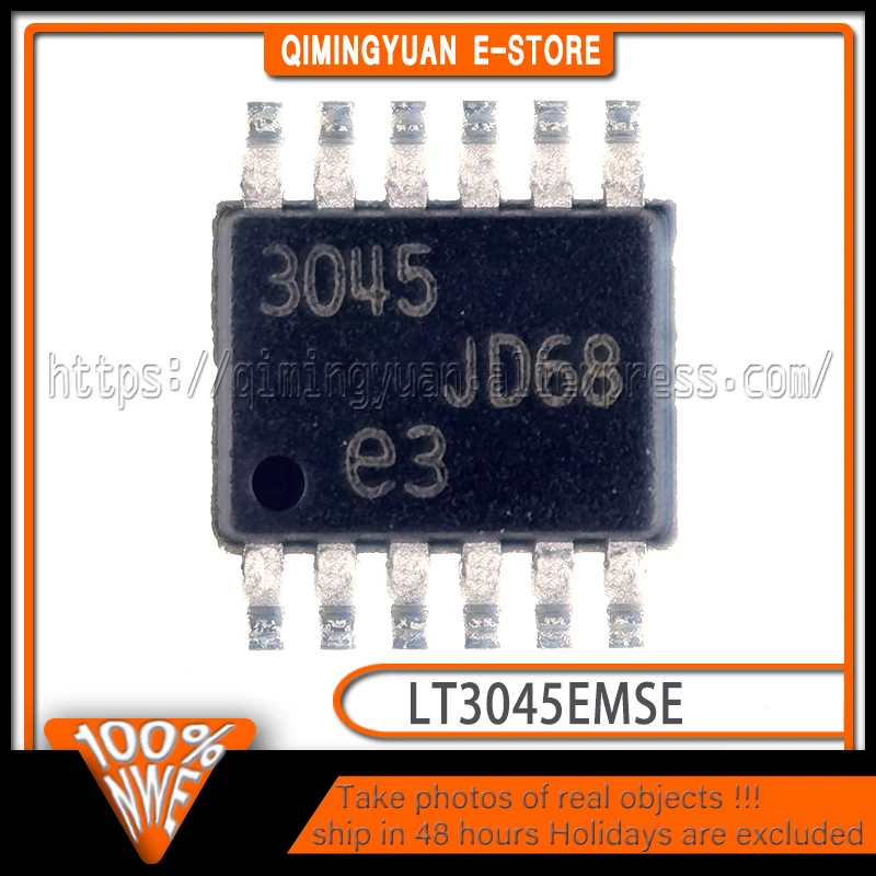 1 шт./партия LT3045EMSE LT3045IMSE LT3045 MSOP-12 100% Новый оригинальный фотоэлемент
1 шт./партия LT3045EMSE LT3045IMSE LT3045 MSOP-12 100% Новый оригинальный фотоэлемент
