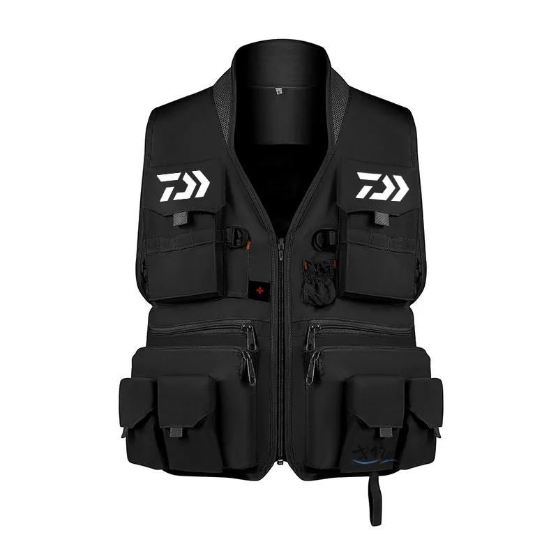 Summer Outdoor Sports Men's Fishing Vest Climbing Multi-Pockets Breathable Photographer Quick-Drying Plus Size Fishing Vests
Summer Outdoor Sports Men's Fishing Vest Climbing Multi-Pockets Breathable Photographer Quick-Drying Plus Size Fishing Vests