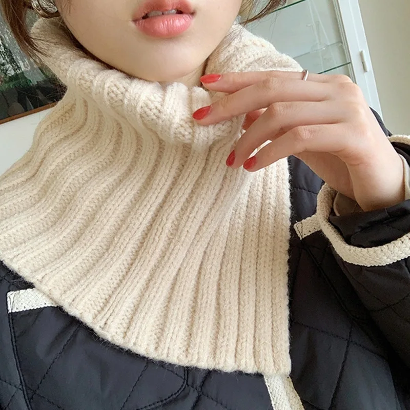 Korea Autumn and Winter New Simple Pure Color Hat Knitted Scarf Neck Split Neck High Neck Cover Wind Warm Neck Protection
Korea Autumn and Winter New Simple Pure Color Hat Knitted Scarf Neck Split Neck High Neck Cover Wind Warm Neck Protection