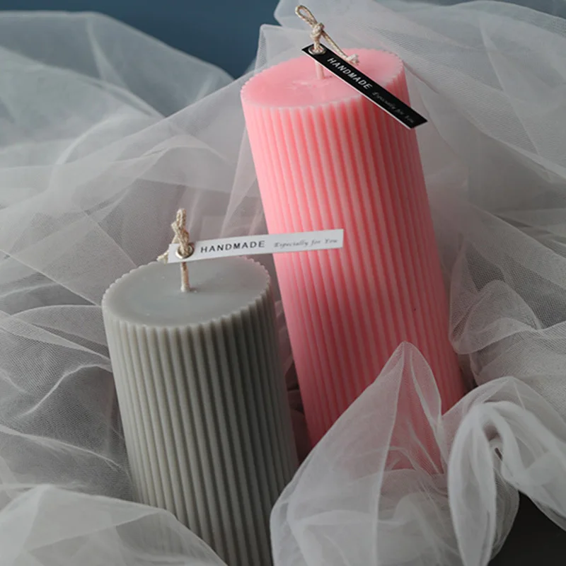 Various acrylic plastic candle molds Classical striped Roman column design shape candle silicone mold Candle making paraffin
Various acrylic plastic candle molds Classical striped Roman column design shape candle silicone mold Candle making paraffin