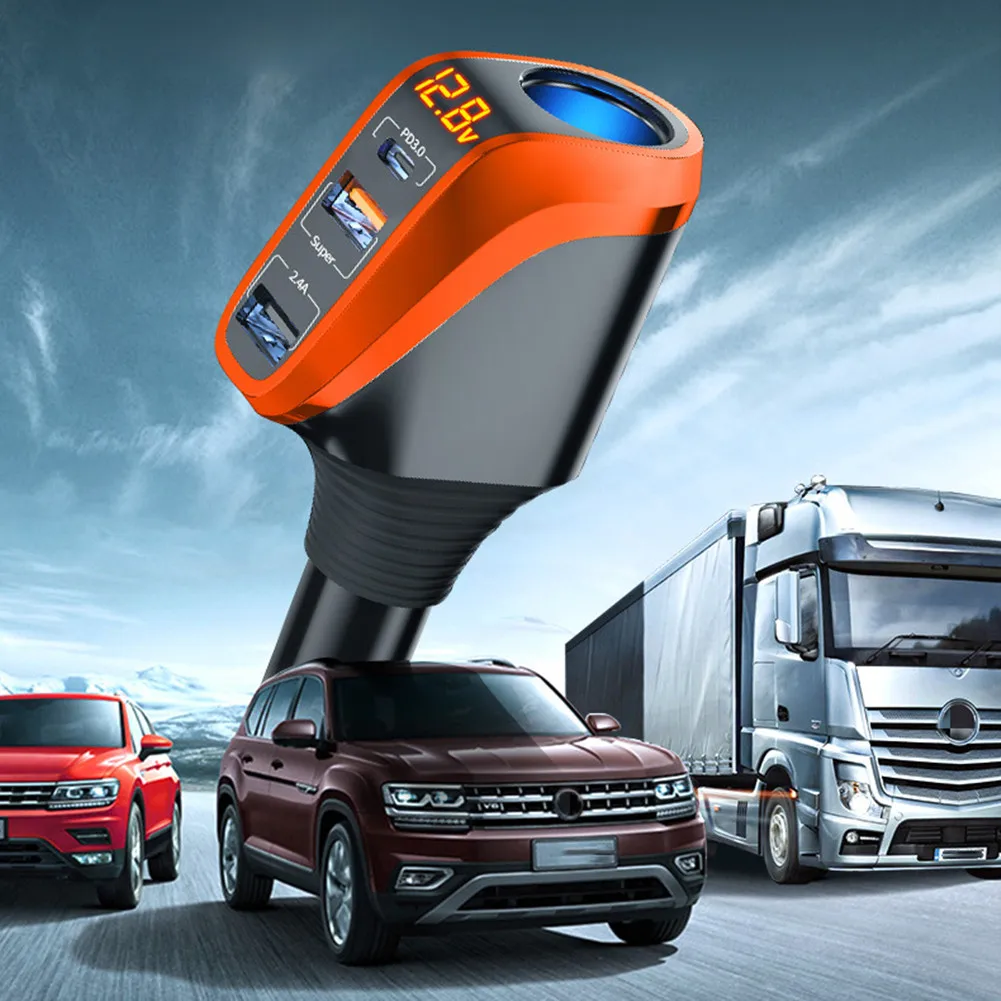 USB Charger Car Charger USB Charger 2.4A Smart Charging 66W Fast Charging 66W+PD20W+2.4A Car Charger DC 12-24V
USB Charger Car Charger USB Charger 2.4A Smart Charging 66W Fast Charging 66W+PD20W+2.4A Car Charger DC 12-24V