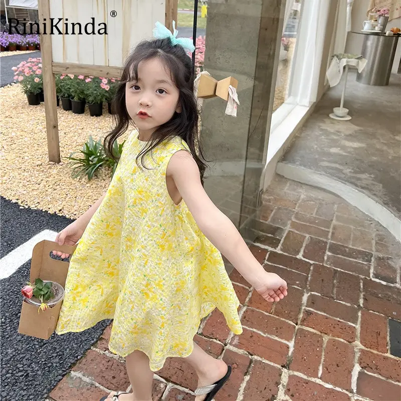 2023 Girls Baby Dress Spring Summer Floral Sleeveless Sweet Toddler Kids Dresses Children's Costumes Fashion Clothing
2023 Girls Baby Dress Spring Summer Floral Sleeveless Sweet Toddler Kids Dresses Children's Costumes Fashion Clothing
