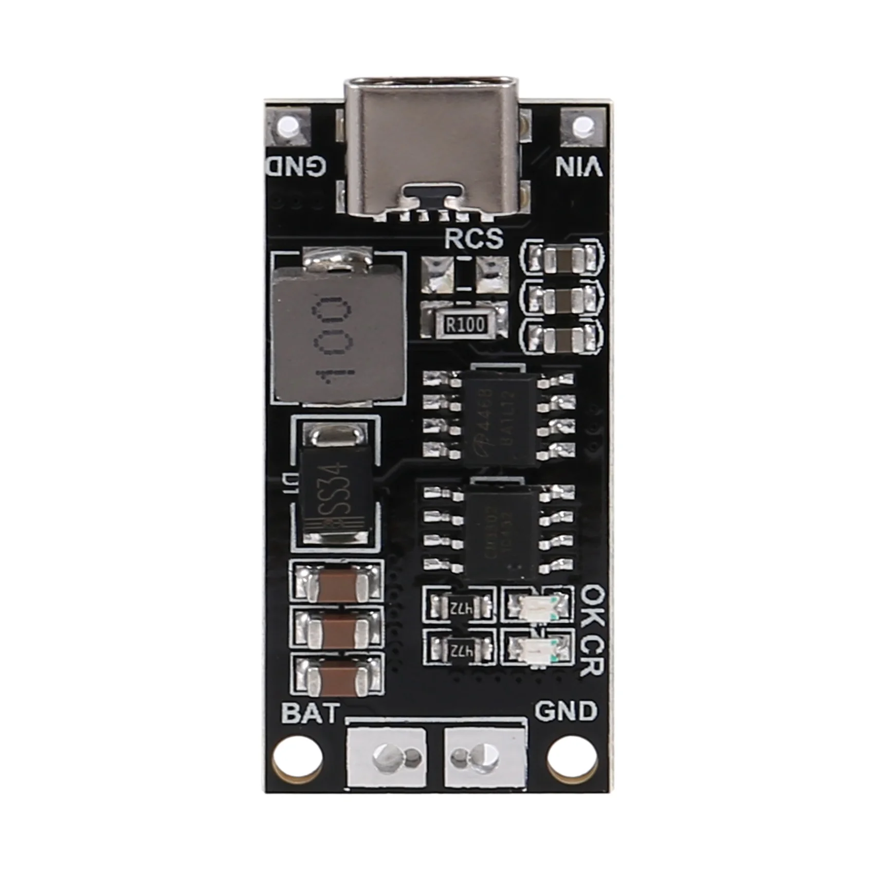 2S Type-C to 8.4V Step-Up Boost Polymer -Ion Charger Module for 7.4V 11.1V 14.8V 18650(2S 1A)
2S Type-C to 8.4V Step-Up Boost Polymer -Ion Charger Module for 7.4V 11.1V 14.8V 18650(2S 1A)