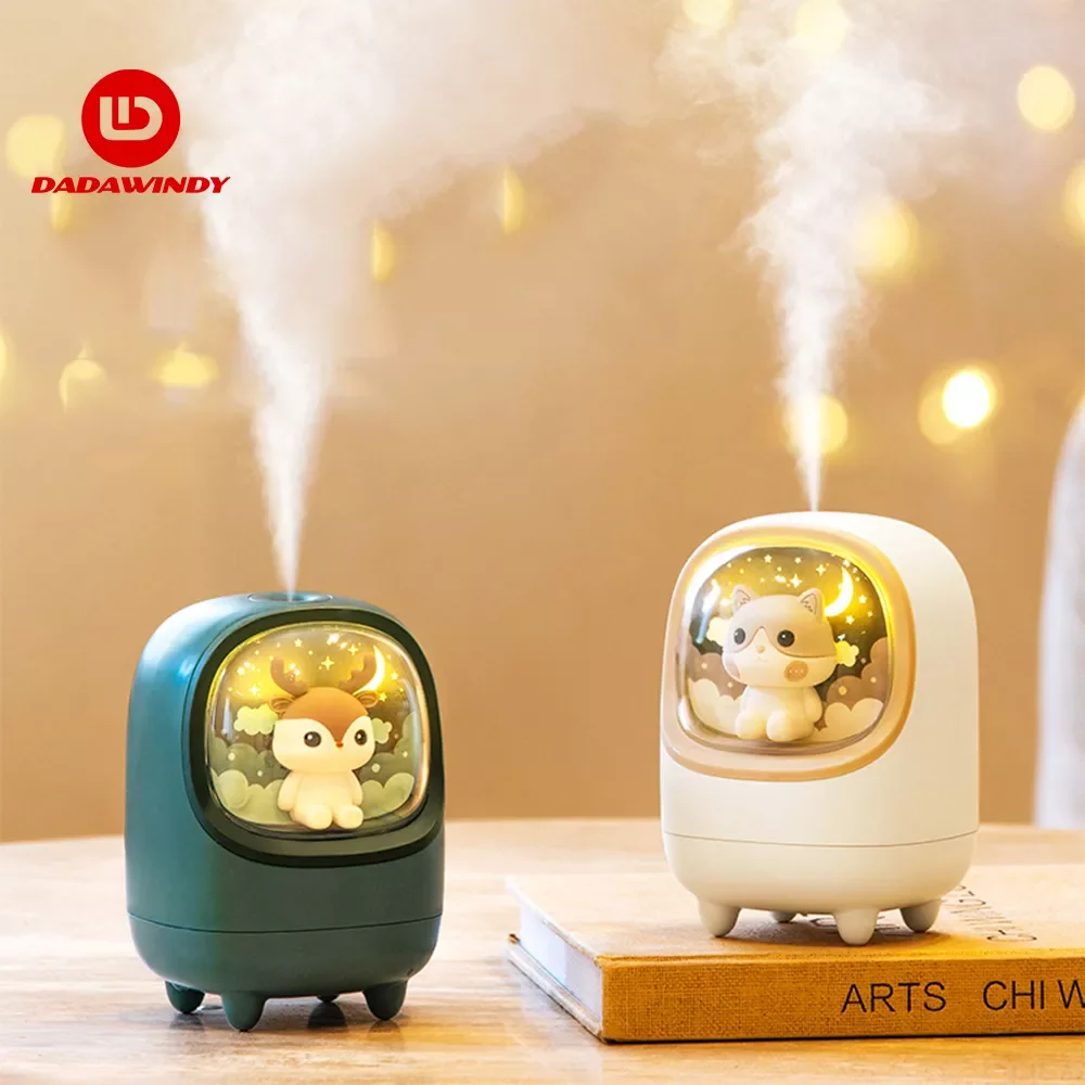 Portable Air Humidifier USB Wireless Ultrasonic Aroma Essential Oil Diffuser Cute Pet Humidificador with Atmosphere Lamp Home
Portable Air Humidifier USB Wireless Ultrasonic Aroma Essential Oil Diffuser Cute Pet Humidificador with Atmosphere Lamp Home