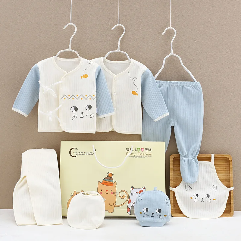 7 Pieces Newborn Clothes Set Baby Gift Box Pure Cotton 0-6 Months Underwear Pajamas Kids Clothing Suit Unisex
7 Pieces Newborn Clothes Set Baby Gift Box Pure Cotton 0-6 Months Underwear Pajamas Kids Clothing Suit Unisex