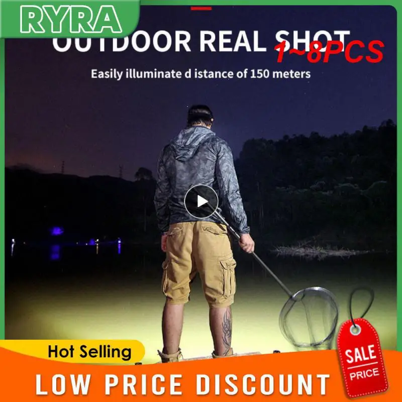 1~8PCS Led Headlight Super Bright Head-Mounted Strong Flashlight Usb Rechargeable Built-in Battery Outdoor Rechargeable Night
1~8PCS Led Headlight Super Bright Head-Mounted Strong Flashlight Usb Rechargeable Built-in Battery Outdoor Rechargeable Night