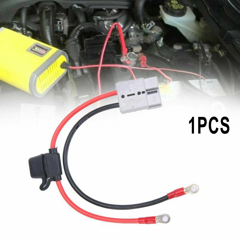 1pcs 50A For Anderson Plug Extension Cable With 8mm Ring Terminals Battery Charging Connector Cable For Electric Vehicles
1pcs 50A For Anderson Plug Extension Cable With 8mm Ring Terminals Battery Charging Connector Cable For Electric Vehicles