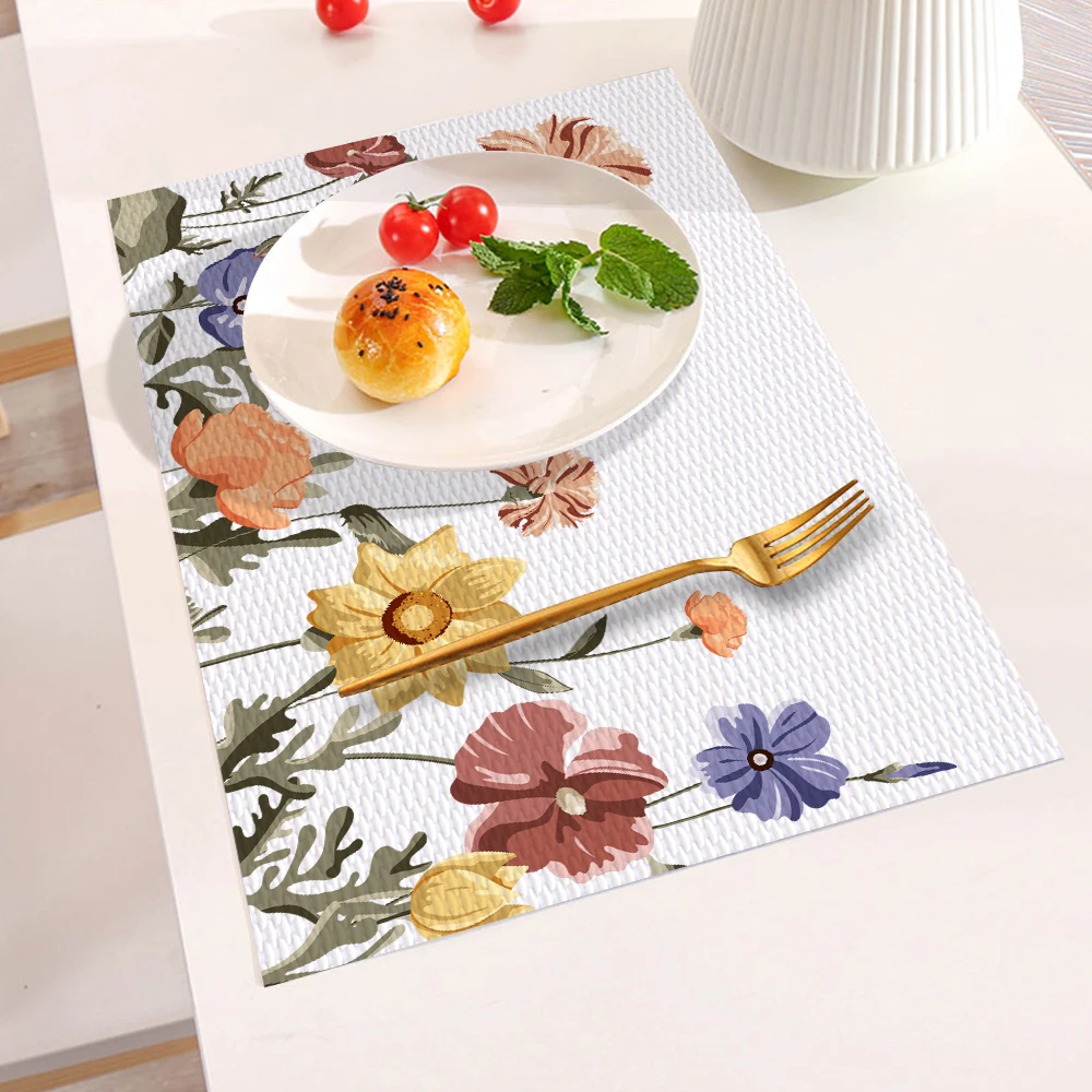 Table Mat Placemat Coasters Dining Tableware Mat Pad for Home Wedding Party Home Decor New Table Decoration
Table Mat Placemat Coasters Dining Tableware Mat Pad for Home Wedding Party Home Decor New Table Decoration