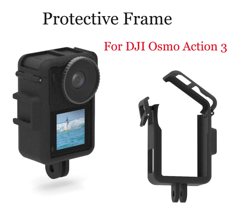 Защитная рамка для DJI Osmo Action 3, боковая открытая рамка для DJI Action 3, защитная оболочка, аксессуар для спортивной камеры, защита от падения
Защитная рамка для DJI Osmo Action 3, боковая открытая рамка для DJI Action 3, защитная оболочка, аксессуар для спортивной камеры, защита от падения