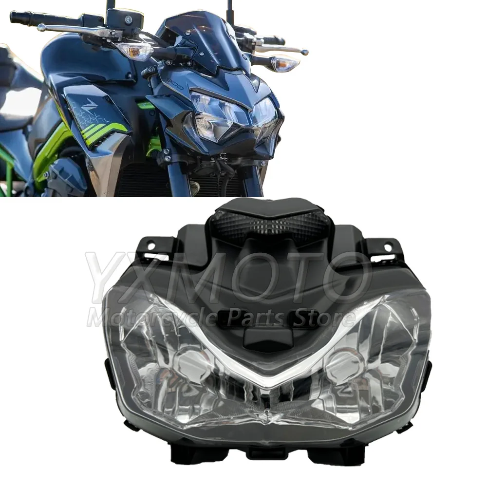 Motorcycle Accessories Headlight Assembly Front face Headlamp headlights Fairing fit for Kawasaki Z900 2017 2018 2019 Z 900 
Motorcycle Accessories Headlight Assembly Front face Headlamp headlights Fairing fit for Kawasaki Z900 2017 2018 2019 Z 900