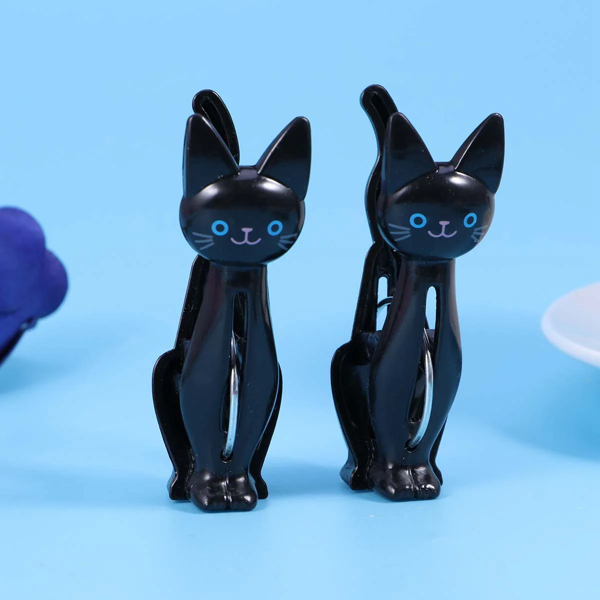 4Pcs Clothes Cartoon Cat Clothes Pegs Creative Towel Laundry Clips Household Sealing Clips ( Black )
4Pcs Clothes Cartoon Cat Clothes Pegs Creative Towel Laundry Clips Household Sealing Clips ( Black )
