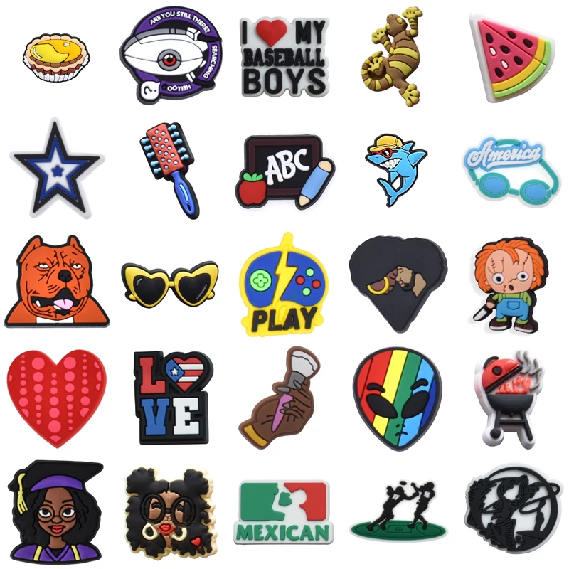 Shoes Accessories Men Wholesale Bulk Women Charm Shoe Charms Kids Boy Para Pins Girl Packs Set Jeans Gifts Decorations for Crocs
Shoes Accessories Men Wholesale Bulk Women Charm Shoe Charms Kids Boy Para Pins Girl Packs Set Jeans Gifts Decorations for Crocs