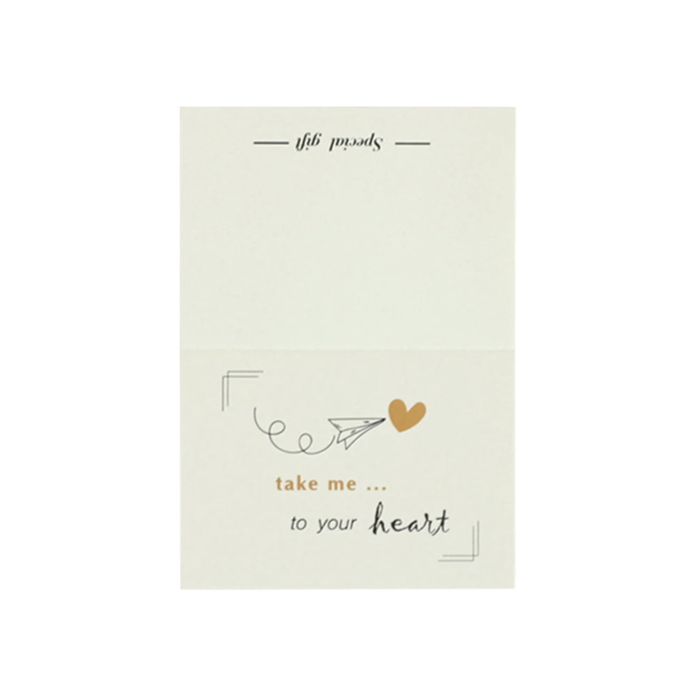 100 шт. «сделай сам», праздничное сообщение, подарок «Take Me To Your Heart», детская складная бронзовая поздравительная открытка для праздника, вечер...
100 шт. «сделай сам», праздничное сообщение, подарок «Take Me To Your Heart», детская складная бронзовая поздравительная открытка для праздника, вечер...