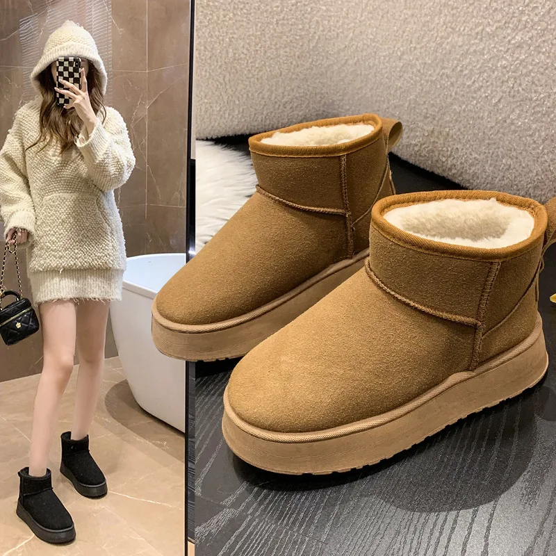 Женские ботинки на среднем каблуке, осенняя австралийская роскошная дизайнерская обувь, женская зимняя обувь, сабо на платформе с круглым носком, женские ботильоны
Женские ботинки на среднем каблуке, осенняя австралийская роскошная дизайнерская обувь, женская зимняя обувь, сабо на платформе с круглым носком, женские ботильоны