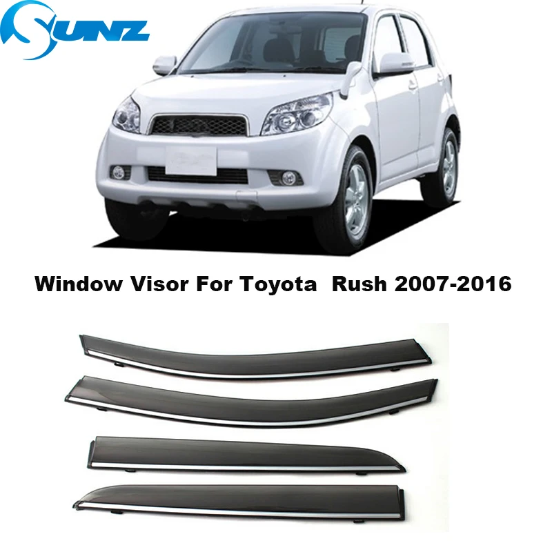 Side Window Visor For Toyota Rush 2007 2008 2009 2010 2011 2012 2013 2014 2015 2016 Window Rain Guards Weathershilds Door Visor
Side Window Visor For Toyota Rush 2007 2008 2009 2010 2011 2012 2013 2014 2015 2016 Window Rain Guards Weathershilds Door Visor