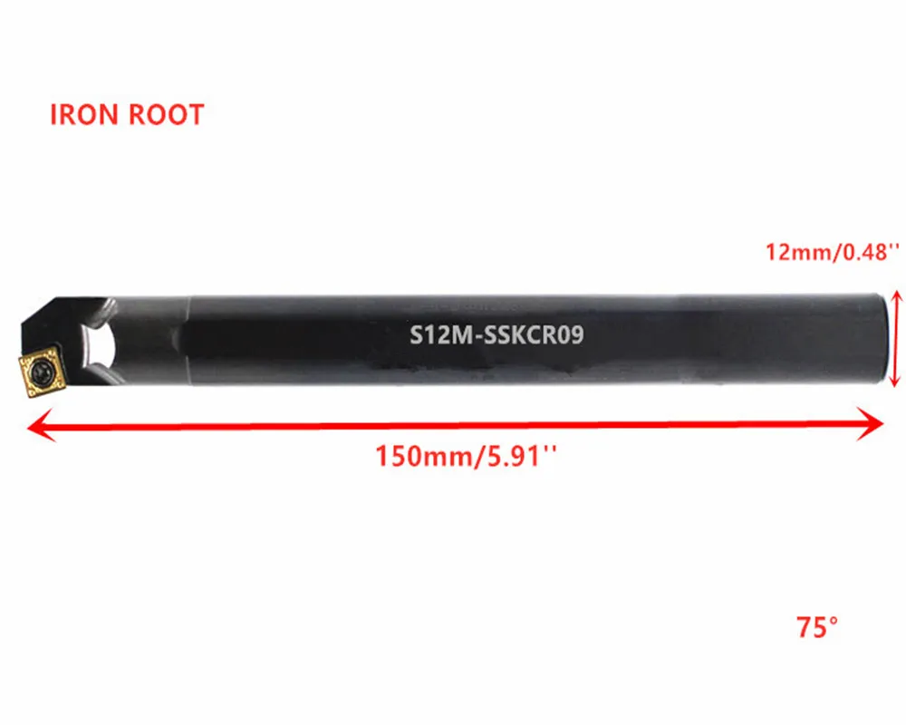 1P S12M-SSKCR09,S12M-SSKCL09,S16Q-SSKCL09,S20R-SSKCR09,CNC Lathe Internal Turning Tool Holder Boring Bar For SCMT09T304 Insert
1P S12M-SSKCR09,S12M-SSKCL09,S16Q-SSKCL09,S20R-SSKCR09,CNC Lathe Internal Turning Tool Holder Boring Bar For SCMT09T304 Insert