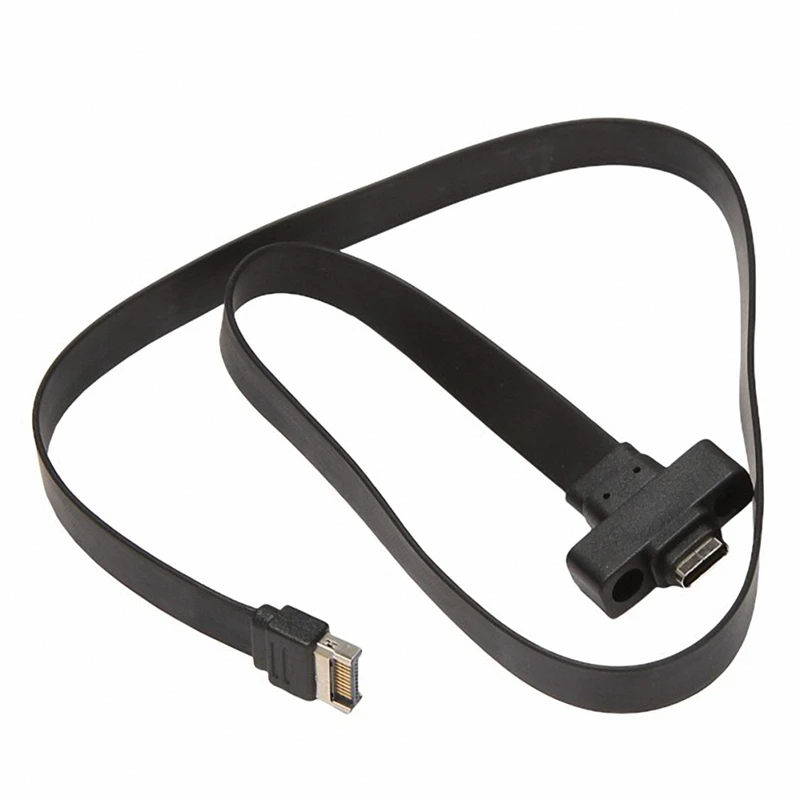 USB 3.1 Front Panel Type E Male To USB-C Type C Expansion Cable Computer Motherboard Connector Wire Cord Line
USB 3.1 Front Panel Type E Male To USB-C Type C Expansion Cable Computer Motherboard Connector Wire Cord Line