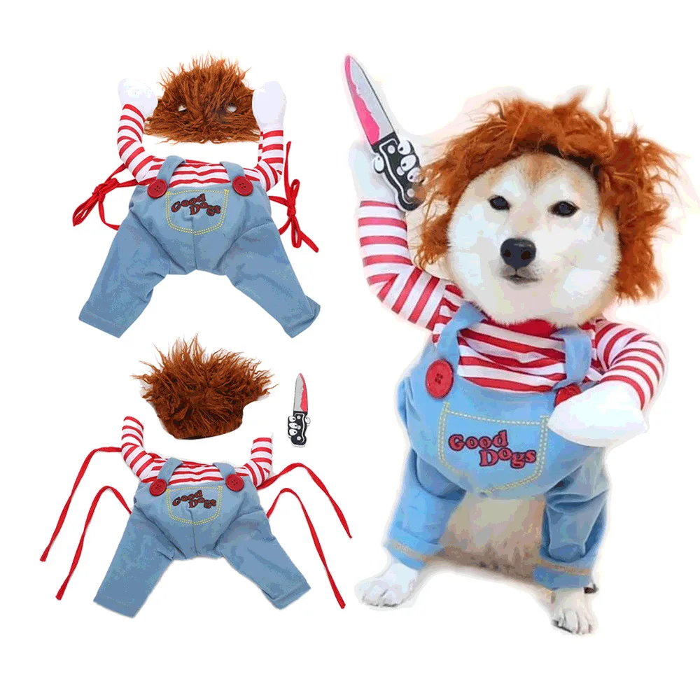 Online Celebrity Tiktok With The Same Knife Small Transfiguration Funny Dog Cat Pet Clothes
Online Celebrity Tiktok With The Same Knife Small Transfiguration Funny Dog Cat Pet Clothes