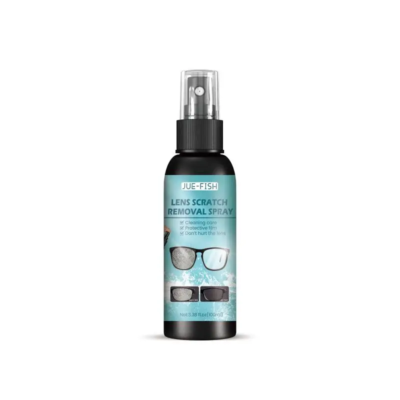 100ml Eyeglass Lens Cleaner Liquid Spray Scratch Remover High Concentration Cleaning Tools For Eye Glasses Fingerprints Dust
100ml Eyeglass Lens Cleaner Liquid Spray Scratch Remover High Concentration Cleaning Tools For Eye Glasses Fingerprints Dust