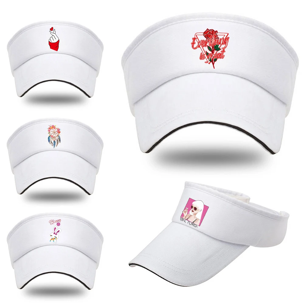 Women's Summer UV Protection Sun Caps for Men Travel Beach Visors Hats Color Print Baseball Tennis Cap All Cotton Empty Top Hat
Women's Summer UV Protection Sun Caps for Men Travel Beach Visors Hats Color Print Baseball Tennis Cap All Cotton Empty Top Hat