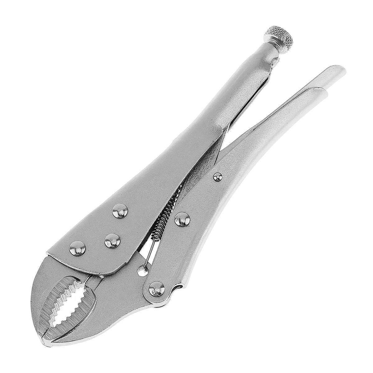 10 Inch 45 # Steel Vigorously Flat Pliers with Smooth Handle and Round Clamp Mouth Fixing Clamp
10 Inch 45 # Steel Vigorously Flat Pliers with Smooth Handle and Round Clamp Mouth Fixing Clamp