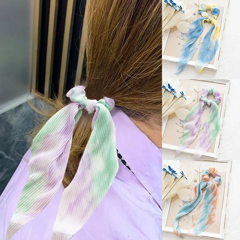 Print Bow Elastic Hair Bands Tie-dye Folds Scrunchies Pleated Large Intestine Hair Ring Bow Long Ribbon Ponytail Scarf Hair Tie
Print Bow Elastic Hair Bands Tie-dye Folds Scrunchies Pleated Large Intestine Hair Ring Bow Long Ribbon Ponytail Scarf Hair Tie