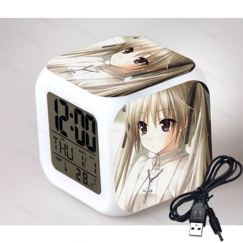 Аниме Yosuga no Sora часы Kasugano Sora Kasugano Haruka сексуальные девушки цифровой будильник экшн-фигурка модели игрушки кукла подарок
Аниме Yosuga no Sora часы Kasugano Sora Kasugano Haruka сексуальные девушки цифровой будильник экшн-фигурка модели игрушки кукла подарок
