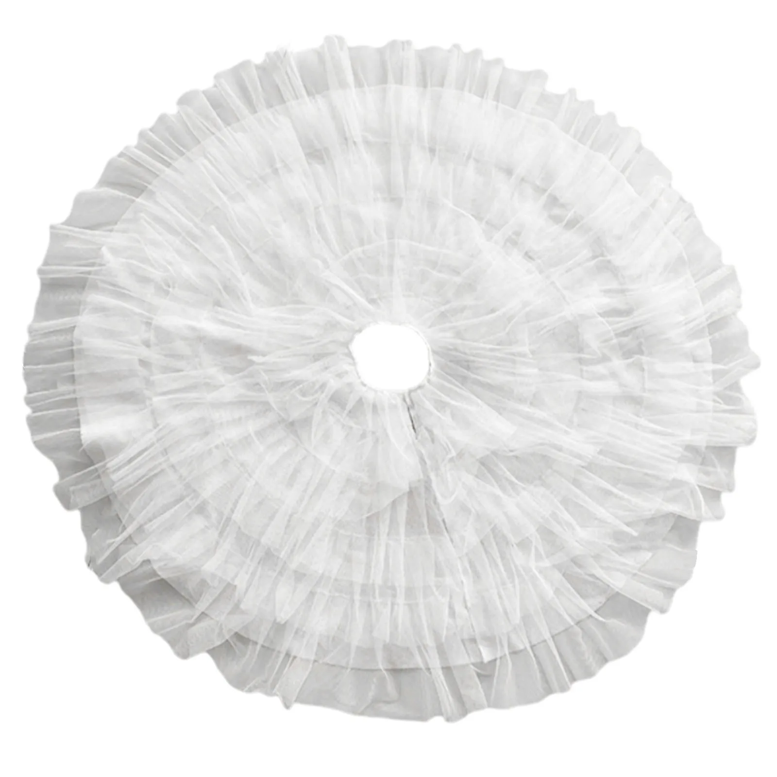 Christmas Tree Skirt Base Floor Mat Cover Tulle Material Ideal for Hiding Tree Strands and Adding a Festive Touch
Christmas Tree Skirt Base Floor Mat Cover Tulle Material Ideal for Hiding Tree Strands and Adding a Festive Touch