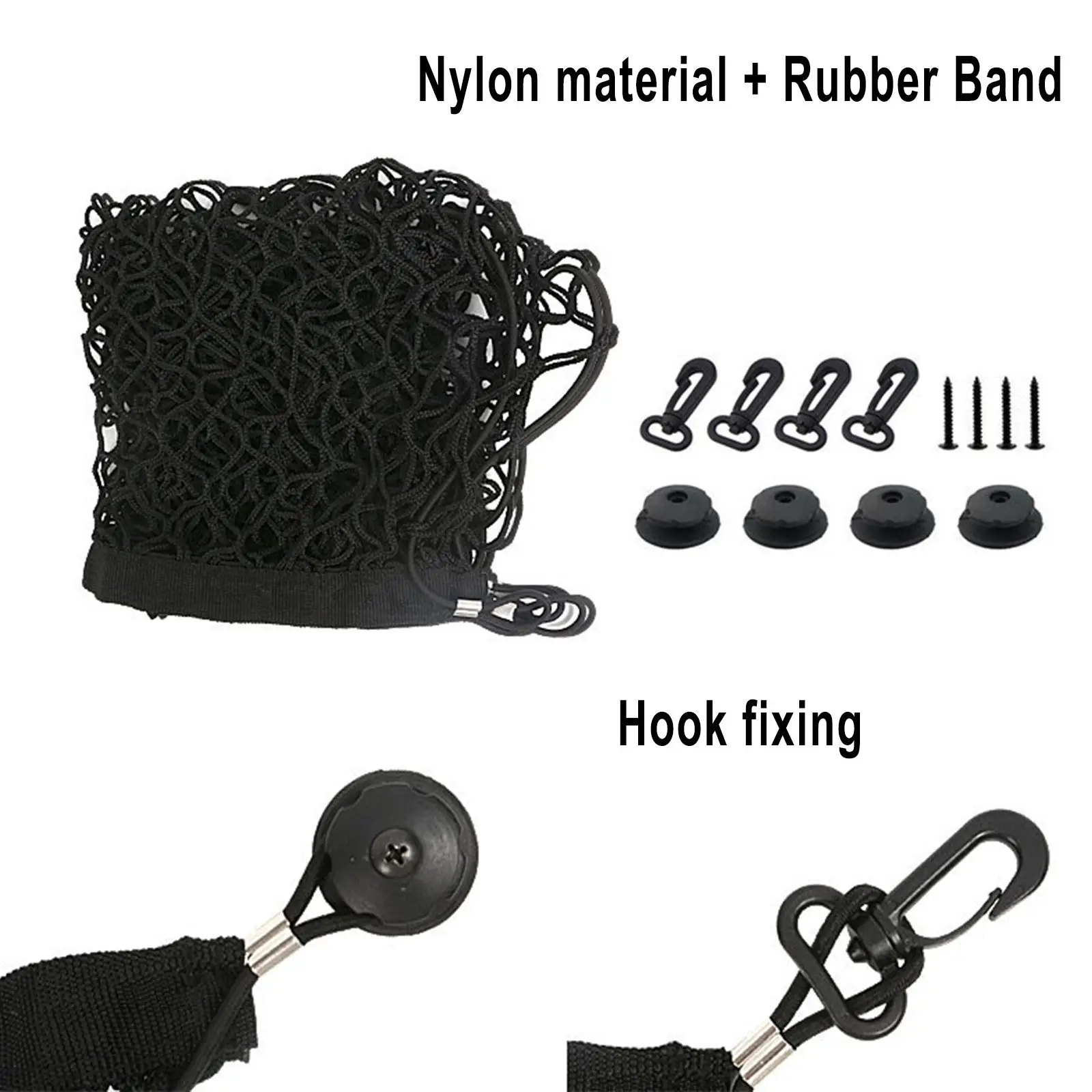 Trunk Cargo Net Storage Organizer Universal Bag Hook For Rear Of Car Accessories High Quality Durable Trunk Fixed Luggage Net
Trunk Cargo Net Storage Organizer Universal Bag Hook For Rear Of Car Accessories High Quality Durable Trunk Fixed Luggage Net